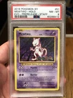Mewtwo - 51/108 - XY Evolutions Staff Prerelease - PSA Graded 8 *Front Scuffed*