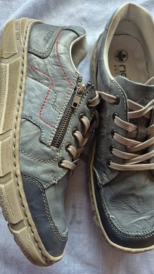 Rieker Sneaker , Schnürschuh, Halbschuh, Freizeitschuh mit Reißverschluss Rieker