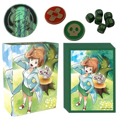 Pokemon Wacholder Zubehörpaket: Deck Box Kartenhüllen Flip Coin Marker & Würfel