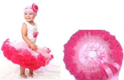 Fluffy Party Dance Kids Tutu Skirt baby Tutu Pettiskirt Girls Tutu - Picture 9 of 13