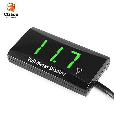 12 volt battery meter