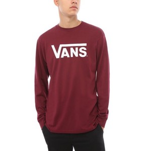 burgundy and white vans shirt