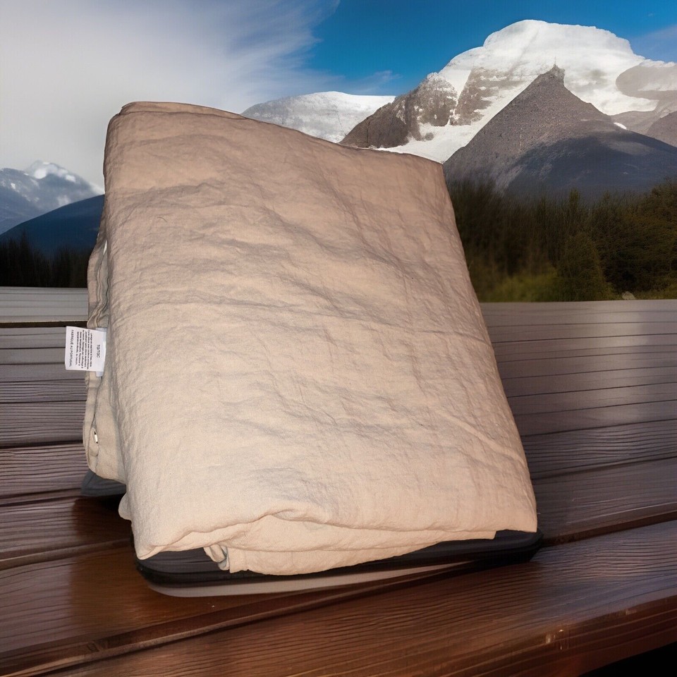 Parachute Linen Duvet Cover King/Cal King Sand eBay