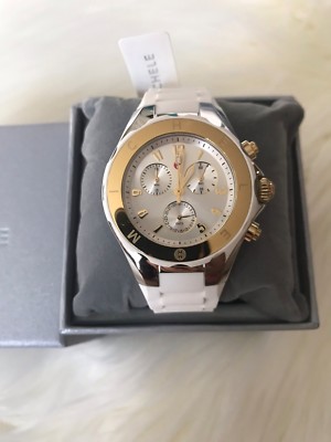 I have a white Michele watch for sale Buy Authentic New MWW06V000023 Michele Deco Women main image 3