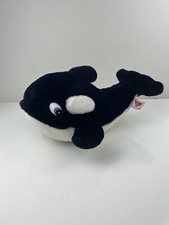 Vintage Free Willy Orca Whale Plush Warner Bros Daikin Creations Stuffed Animal
