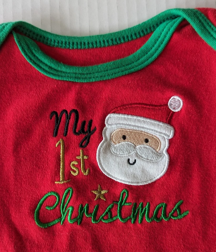 Usado en Excelente Condición Infantil Unisex 3-6 Meses: Mi Primera Navidad y Mis Primeros Trajes de Año Nuevo Foto 4 de 4