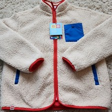 Lego: Sherpa Zip-Up Jacket, Size Youth Medium, Color Ivory, NWT
