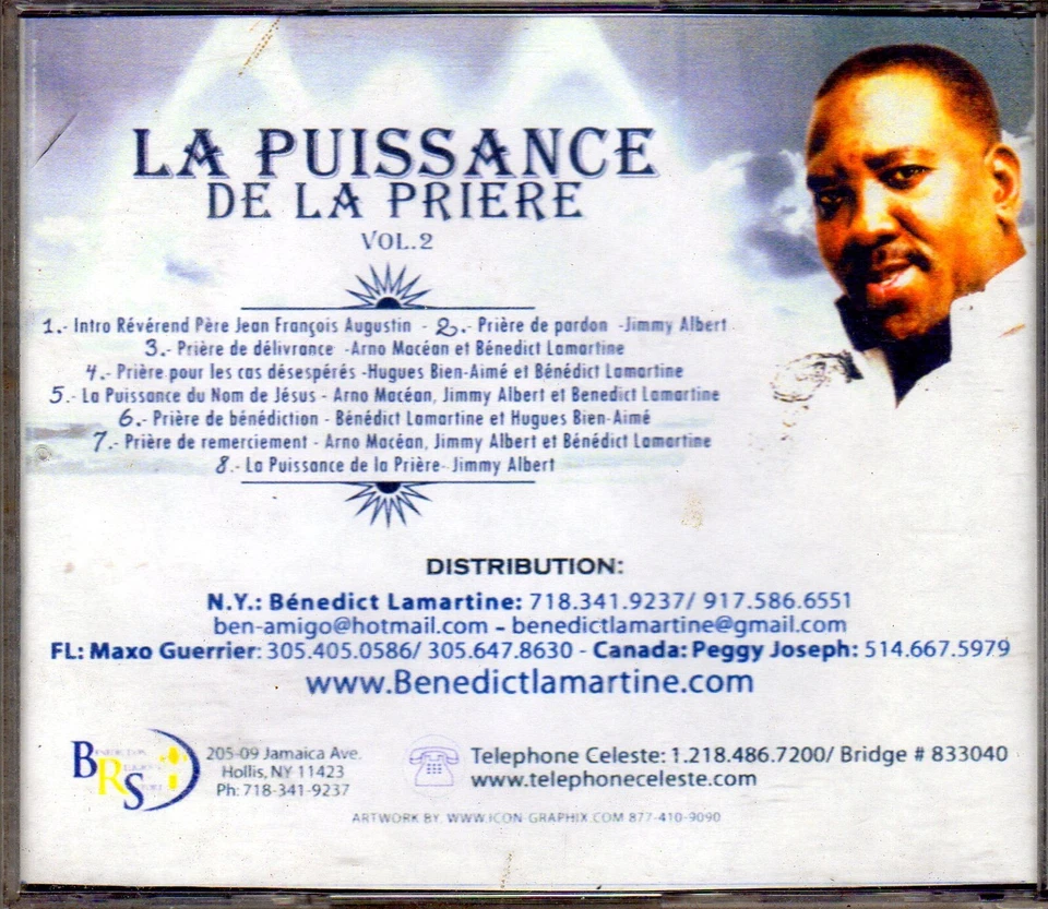 LA PUISSANCE DE LA PRIERE Vol.2 - Haitian Evanjelik ALBUM Foto 2 de 2