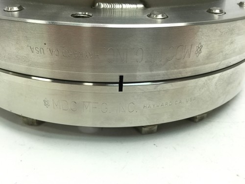 MDC F200600 110031 Vacuum Flange DN160CF OD: 8", Pipe OD: 6", Bore: 1.5" - Picture 4 of 5