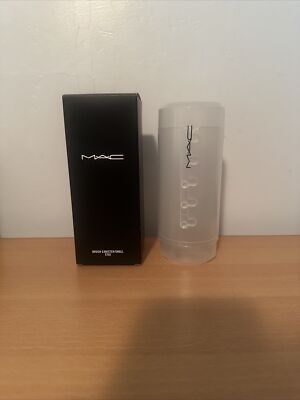 MAC Cosmetics Brush Canister Small Adjustable Makeup Brush Holder Case BNIB