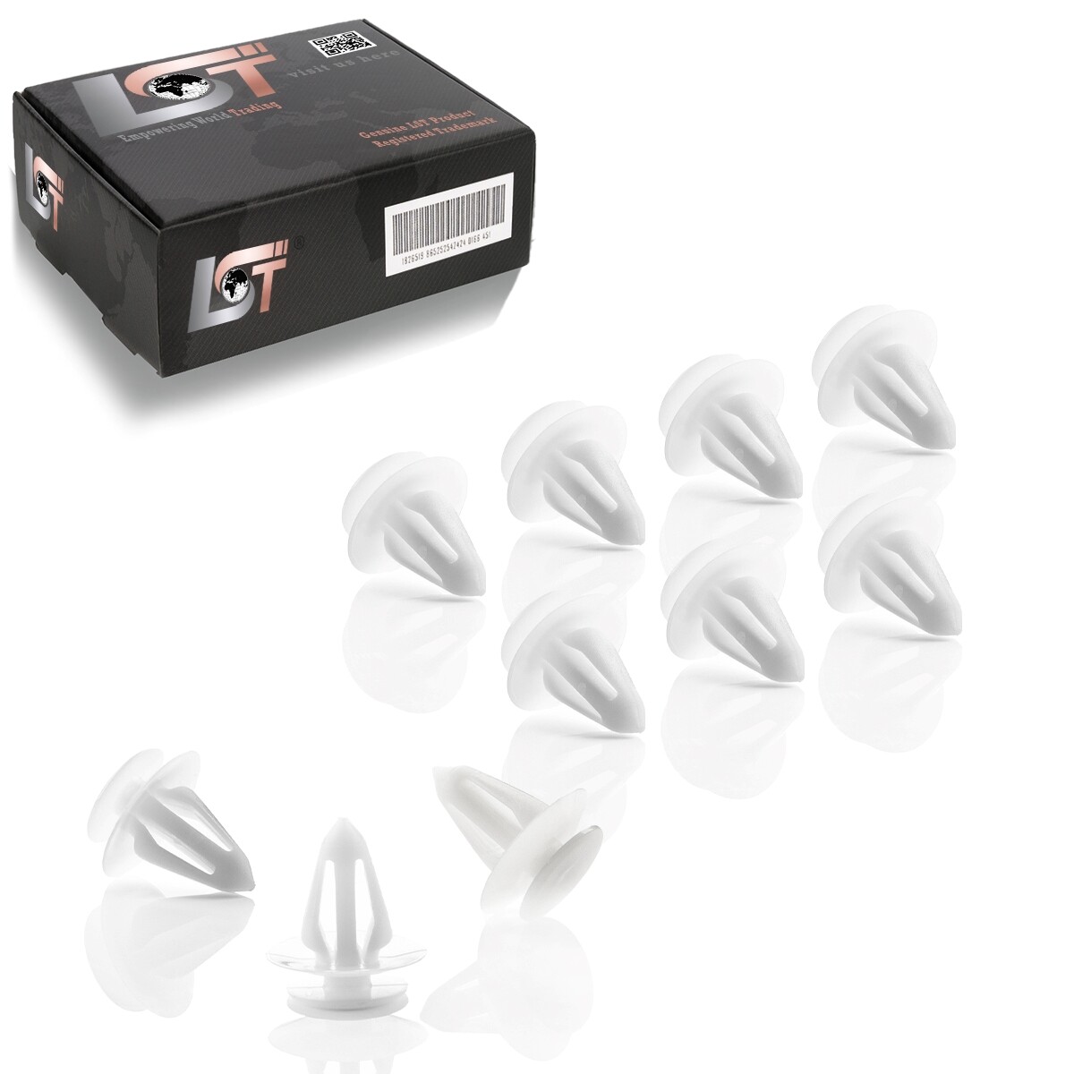 10x Door Panel Fastening Clips for BUICK CADILLAC CHEVROLET