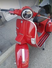 1X Phare LED Moto H4 5.75" Pour Harley Piaggio Vespa Triumph Speed 6000K 65WATT