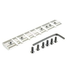 SILVER RUGER 1022 10/22 BASE LOW PROFILE SCOPE MOUNT WEAVER AND DOVETAIL