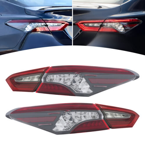 For 21-24 Toyota Camry XSE XLE LED Tail Light Rear Inner Lamp&Rear Lamp RH+LH - Picture 8 of 19