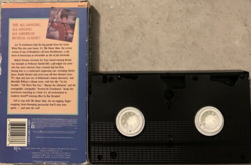 Meredith Willsons The Music Man VHS Video Tape 1961 Warner Home Video ACCEPTABLE - Picture 12 of 24