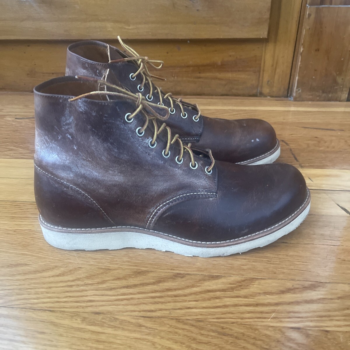 Red Wing Heritage 9111 Round Toe Boots Copper Rough & Tough Leather USA 5.5 The ROUND TOE is back as a LIMITED Release | RED WING 2025  main image 2