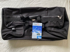Travel Zone Roller with Wheels - New - Black - Size 73cm x 38cm x 34cm 