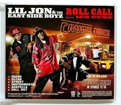 CD) Lil Jon & The East Side Boyz Feat. Ice Cube – Roll Call , TV