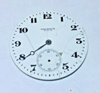 NICE! Antique 16 Size, Waltham Pocket Watch Dial,, Railroad