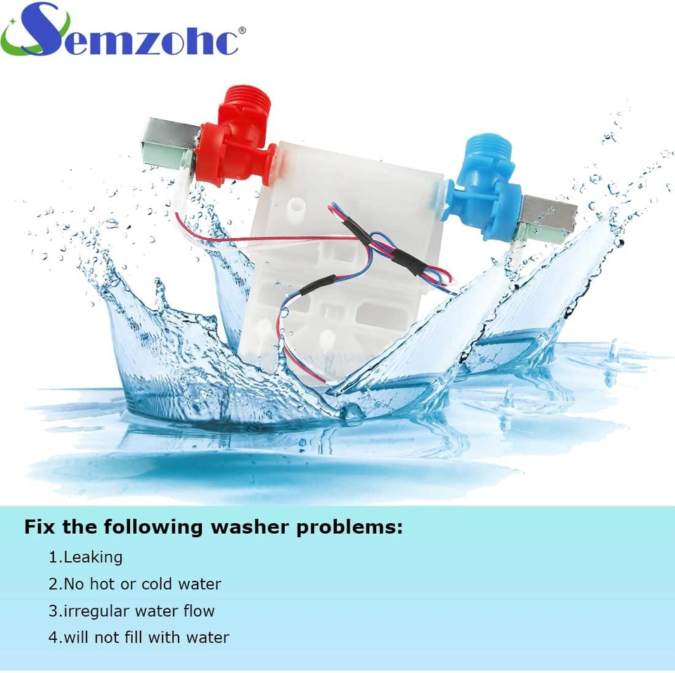 W11101906 W10869803 Ntw4516Fw3 Washer Washing Water Inlet Valve