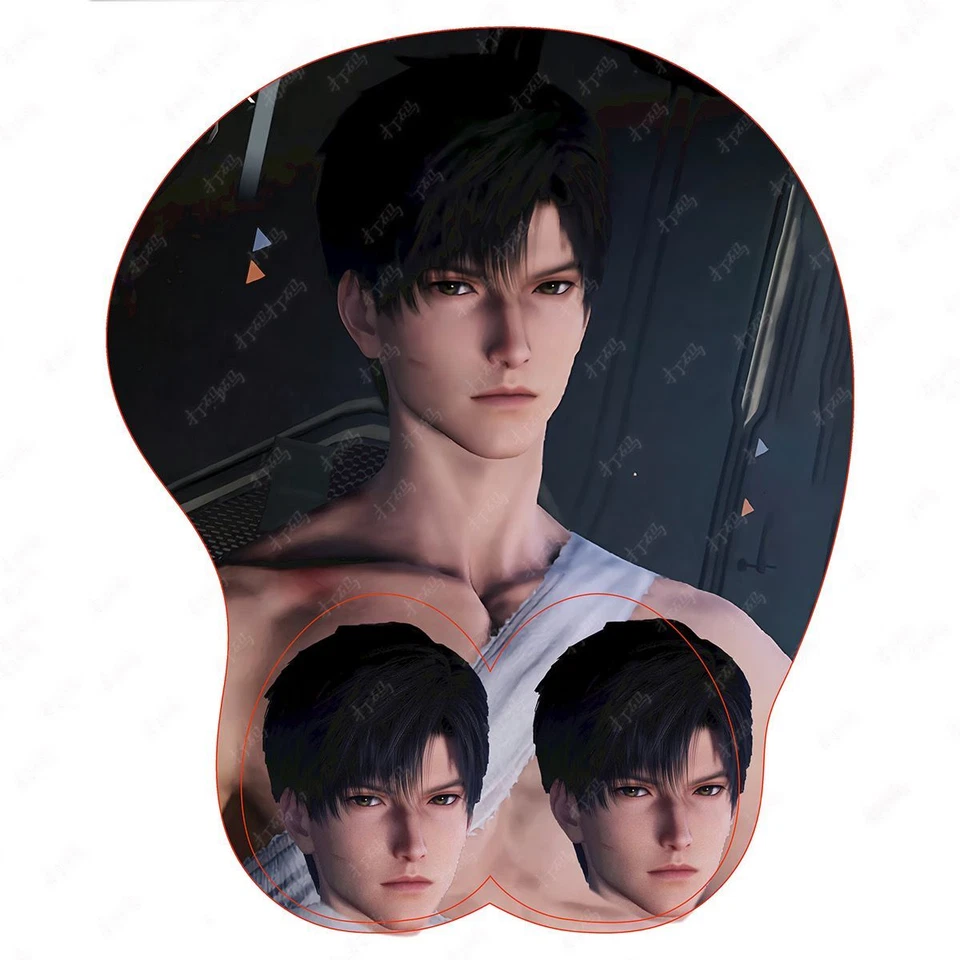 Alfombrilla de ratón de anime Love and Deepspace antideslizante 3D estéreo brazaletes dibujos animados juegos con disfraces... Foto 2 de 4