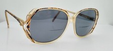Vintage Kenmark Agatha Tortoise Translucent Oval Sunglasses FRAMES ONLY