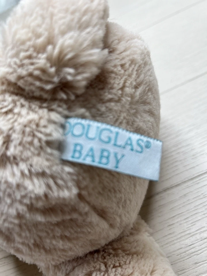 "Douglas Baby Bronceado Cachorro Perro Peluche Pies Satinados Lovey 13""" Foto 4 de 4
