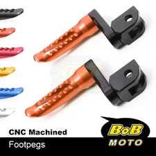 4cm Extended Front Foot Pegs Pedal For Buell XB9R Firebolt 03-07 XB12R 04+