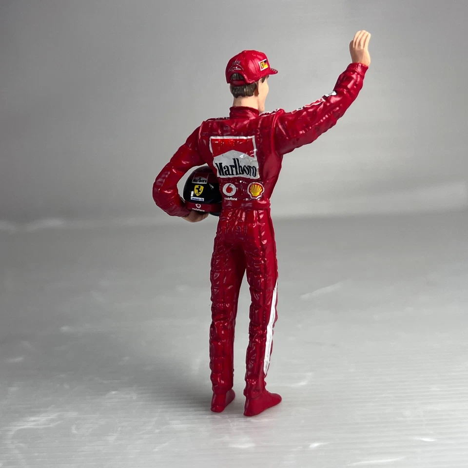 Figura Michael Schumacher escala 1/18 para Hotwheels F1 producto acabado Ferrari Foto 2 de 2