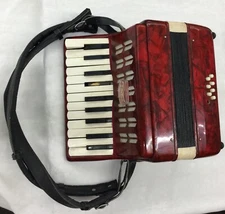 Japanese Yingjie Piano Key Accordion Instrument, Preowned, See Full Desc., C-5