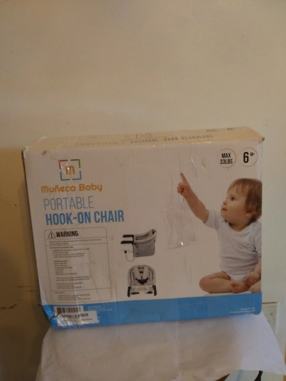 M Muneca Baby Portable Hook-on Chair