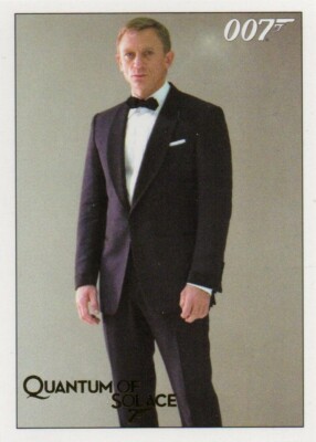 James Bond Archives 2015 - #038 Quantum of Solace Gold Parallel Card #058/125