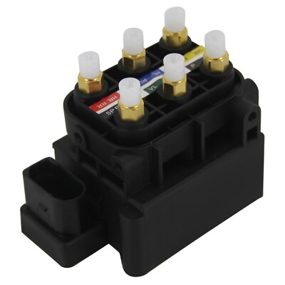 Fits Audi A6 S6 A6 A8 Quattro S8 Air Ride Suspension Solenoid Valve Block