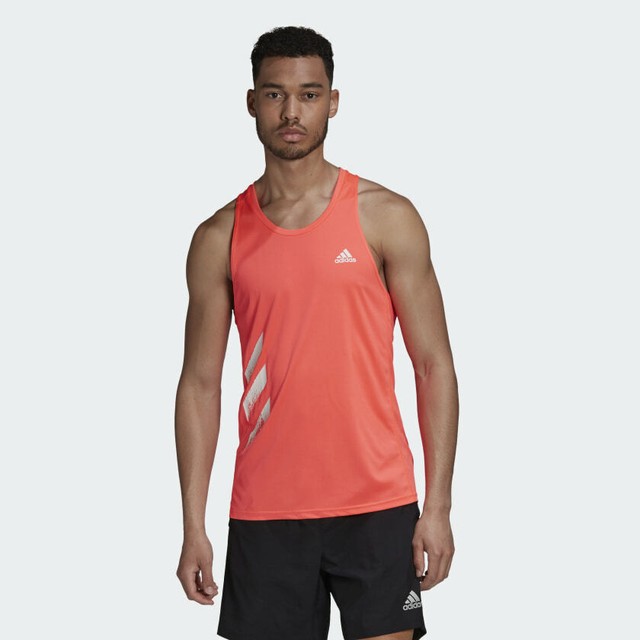 adidas men's own the run singlet