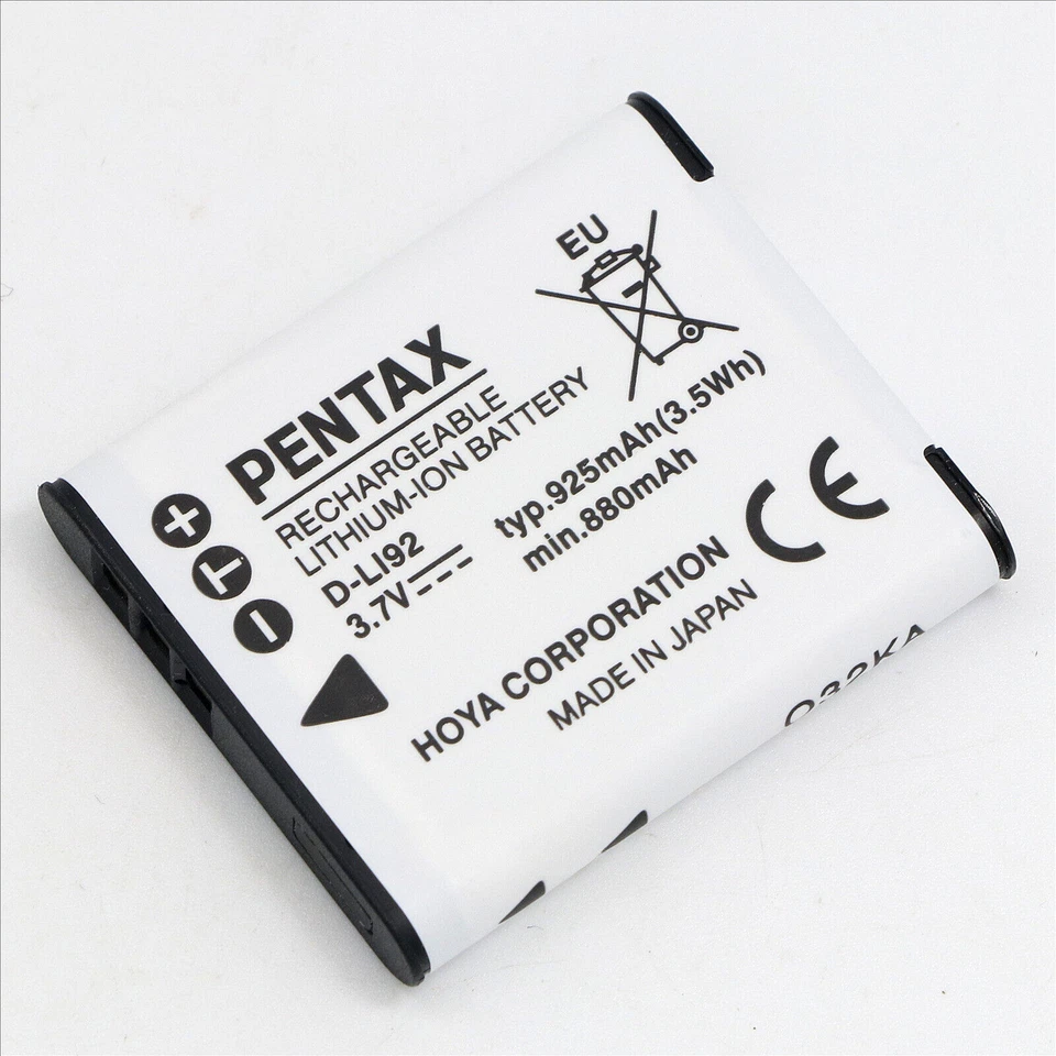 Original PENTAX D-LI92 Battery For Optio X70 RX18 RZ18 RZ10 CX3 CX5 CX6 WG1 - Image 4 of 4