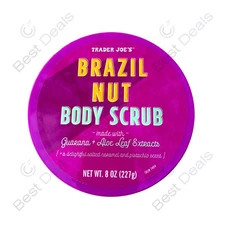 Trader Joe’s Brazil Nut Body Scrub 8oz NEW