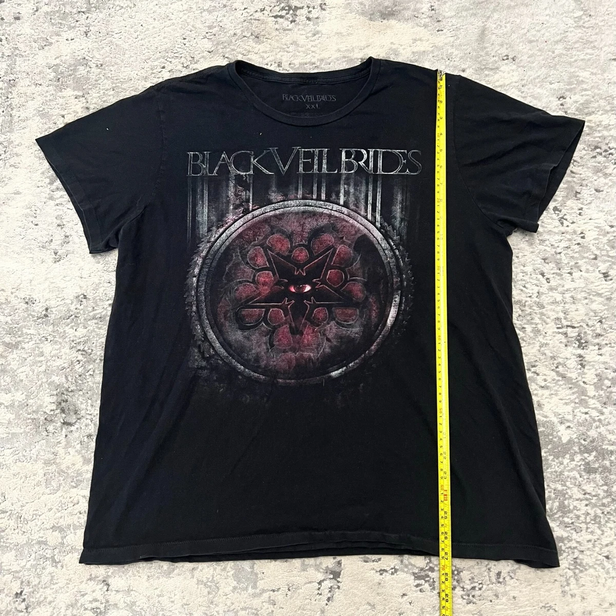 Black Veil Brides T Shirt Adult XXL Emo Music Rock Tour Black eBay