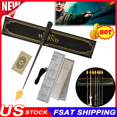   Harry Potter Magic Fire Wand Shooter Fireball Firing Wand Dumbledore Hermione