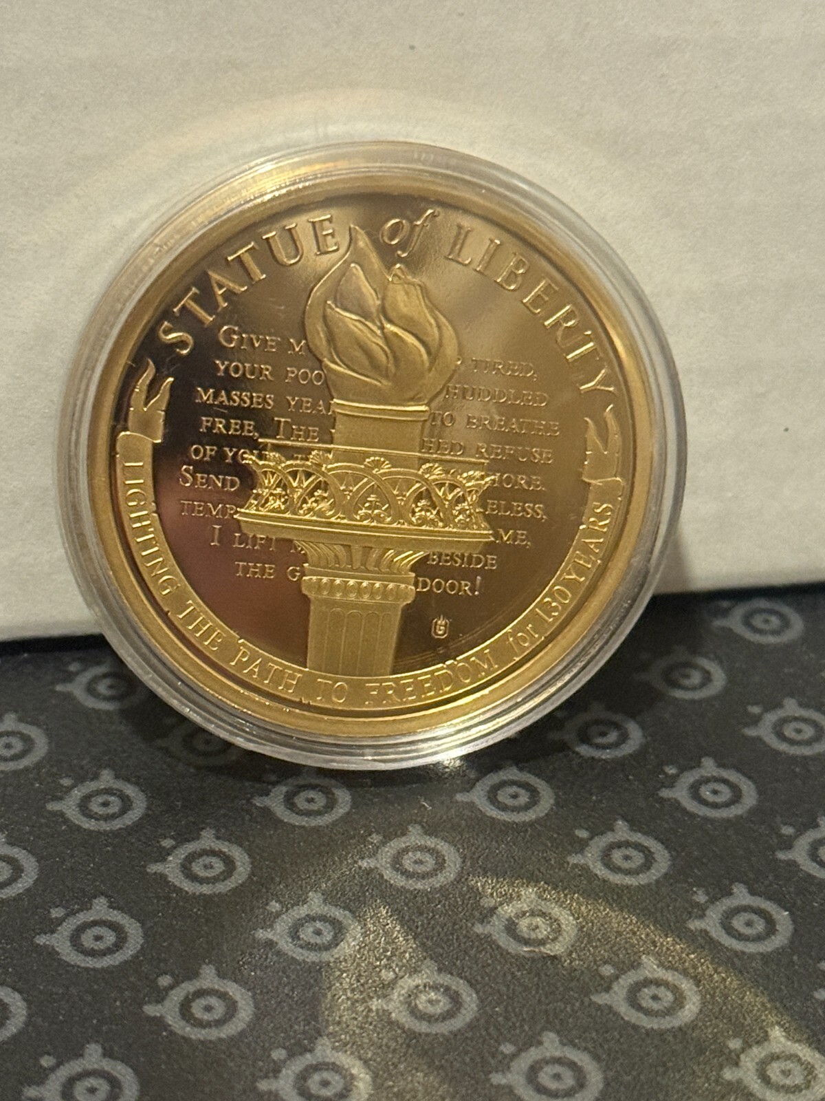 1886 Statue of Liberty Freedom American Mint Commem. Proof Coin | eBay