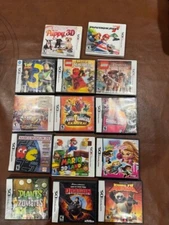 Nintendo DS3 Game Cases - NO GAMES - Cases with Booklets- Pre owned - Very Clean