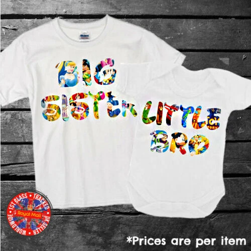 Big Sister Little Sister Gifts Little Brother Gifts T-Shirt