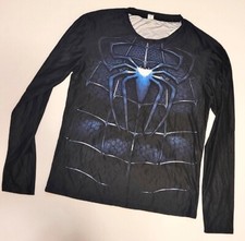 Spiderman Marvel Symbiote Compression shirt Black Athletic Long Sleeve
