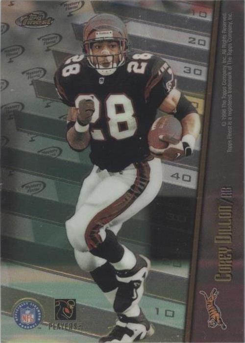 1998 Topps Finest Corey Dillon Tim Brown #M25 - 1 of 2