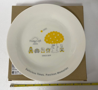 Hoshi no Kirby Cafe Souvenir Plate Tokyo Limited Whispy Woods Waddle Nintendo