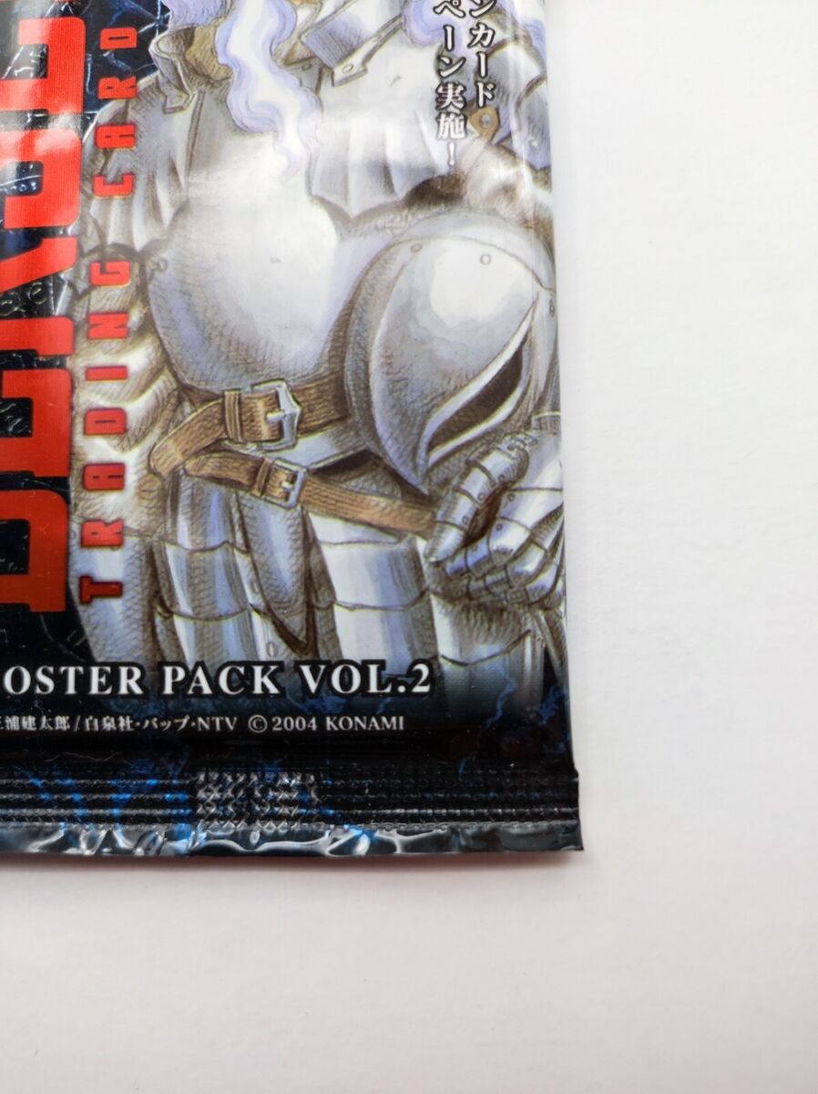 Berserk Trading Card Griffith Booster Pack vol.2 Unopened Berserk Trading Card Griffith Booster Pack vol.2 Unopened