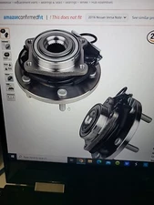 Kusatec 513273 Front 2pcs Wheel Bearing Hub And Assembly 2cps Comp Chrysler...