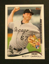 2014 Topps, Chicago White Sox - SCOTT CARROLL (RC) 