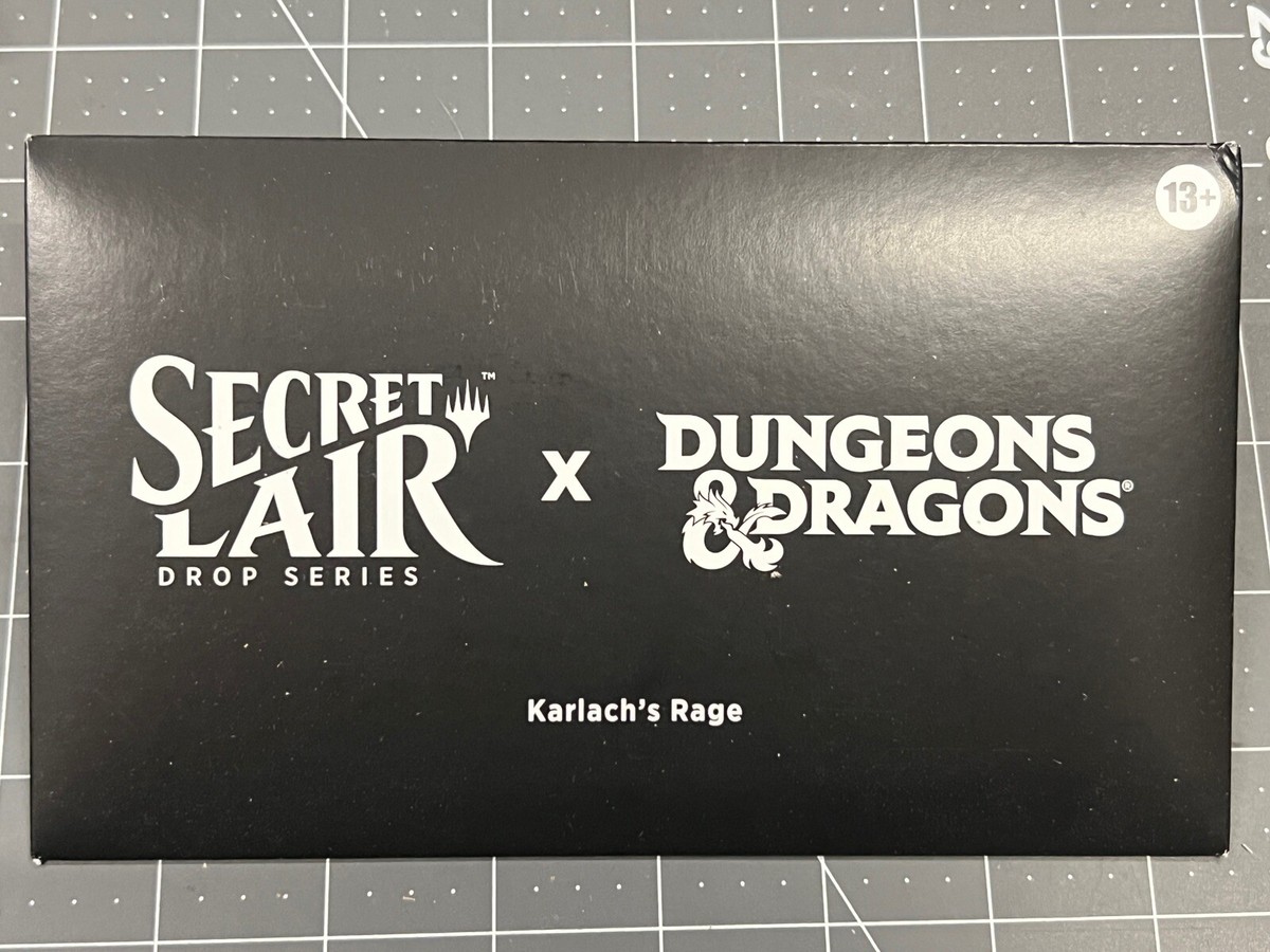 MTG Secret Lair x Dungeons & Dragons Karlach's Rage DND SLD