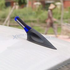 Blue Carbon Fiber Amfm Radio Screw On Antenna With Screws Universal For Car Suv