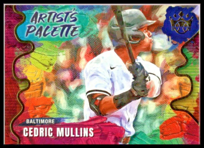 2022 Diamond Kings Artist s Palette #8 Cedric Mullins Orioles